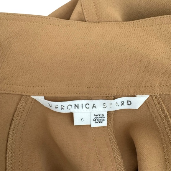 VERONICA BEARD - Paros Drawstring Jacket Women's Tan Jacket Sz S - Picture 9 of 11